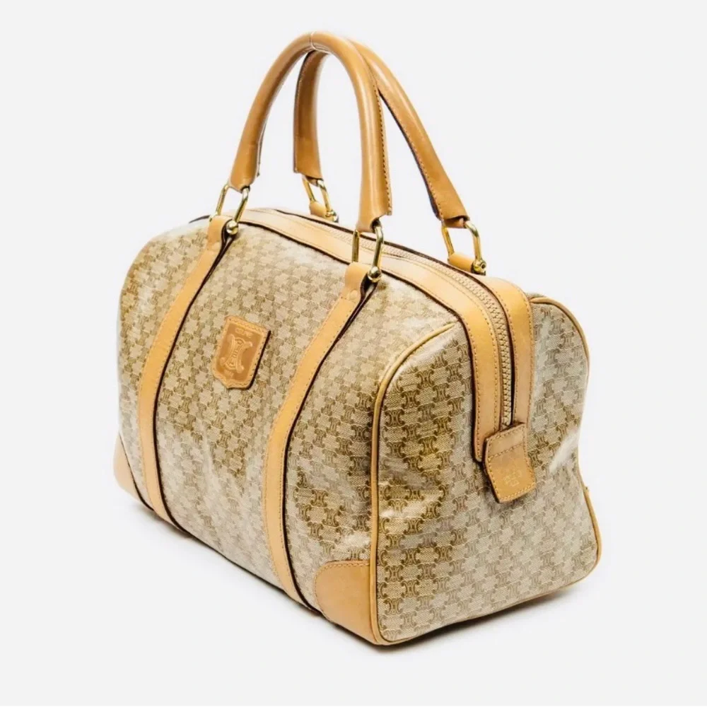 Celine Beige and Tan Satchel - Picture 2 of 16